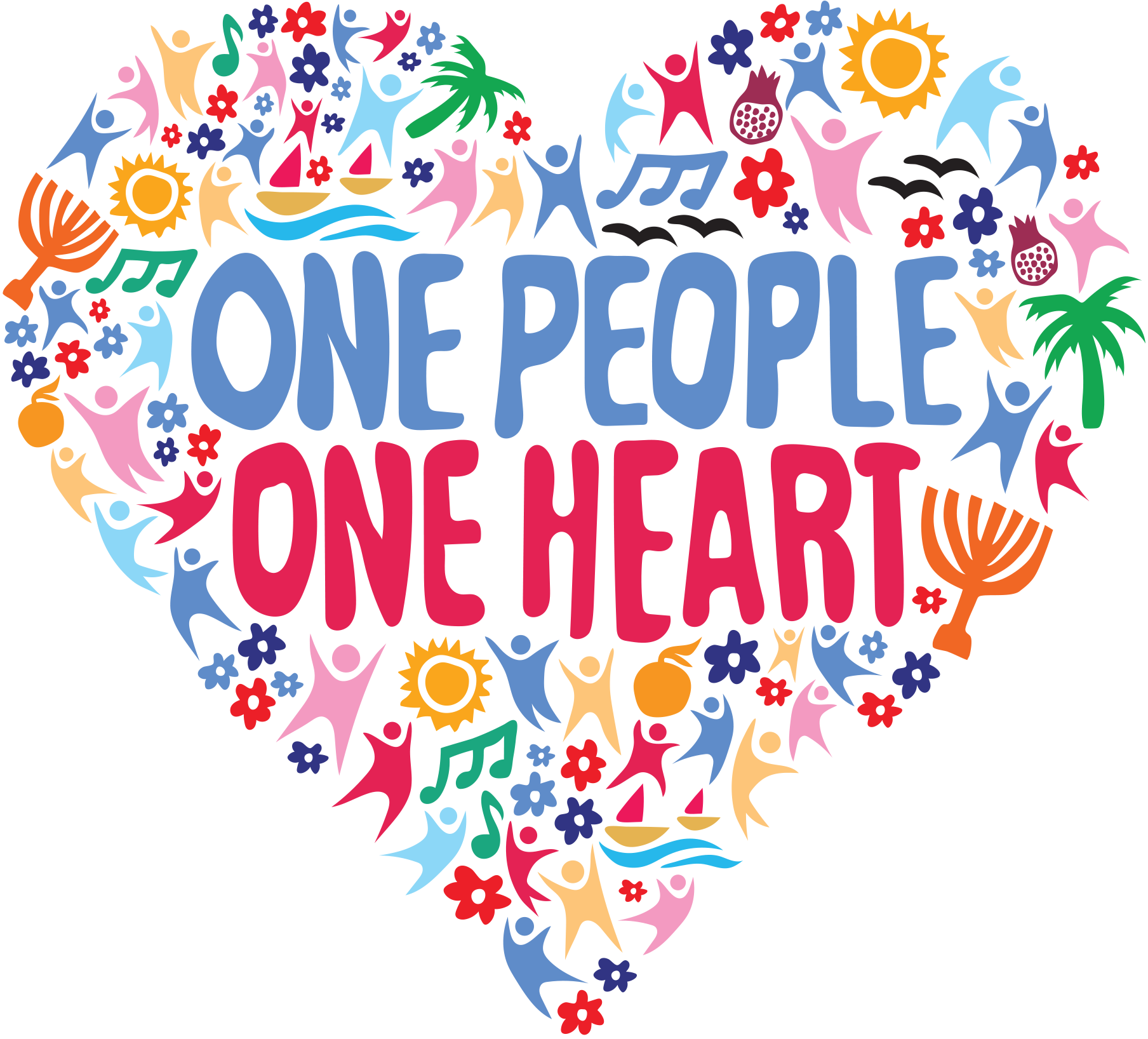 Heart with One People, One Heart